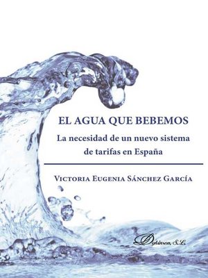 cover image of El agua que bebemos